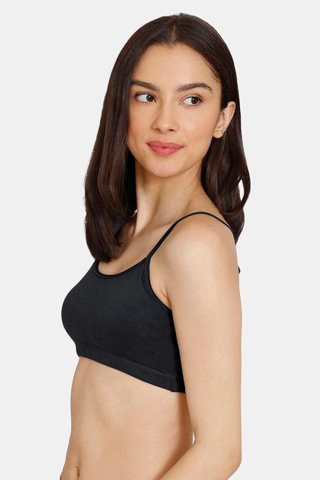Zivame Girls Double Layered Non Wired Full Coverage Slip-on Beginner Bra (Pack of 2) - Multicolor — image 6